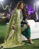 Beautiful outfit by Sanober Azfar Embroidered Lawn Unstitched 3Pc Dress