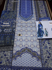 STYLE LOFT.PK Bonanza Satrangi Lawn Collection 2019 3Pc Suit Mustard Garden-A