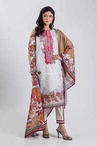 STYLE LOFT.PK Bonanza Satrangi Lawn Collection 2019 3Piece Suit Oak Wood-A