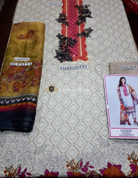 STYLE LOFT.PK Bonanza Satrangi Lawn Collection 2019 3Piece Suit Oak Wood-A