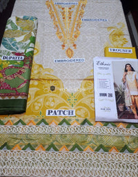 STYLE LOFT.PK Buy Ethnic By Outfitters Linen Unstitched 3 Piece Suit WUC39-Vintage Flower