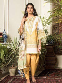 STYLE LOFT.PK Buy Ethnic By Outfitters Linen Unstitched 3 Piece Suit WUC39-Vintage Flower