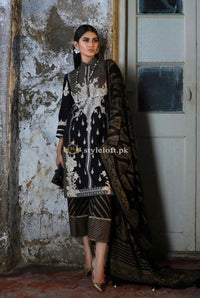STYLE LOFT.PK Buy Sana Safinaz Kurnool Linen Unstitched 3PC Suit SS-B191 Black