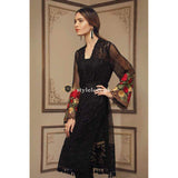 Chantelle Embroidered Chiffon Collection Parsian-Realm Black Suit