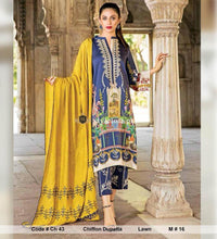 Charizma 3Piece Unstitched Lawn Collection 2019 CR-LW1903