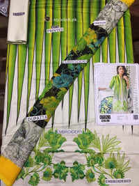 STYLE LOFT.PK Charizma Combination Embroidered Lawn Collection 2019 CC-07