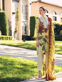 Charizma Embroidered Lawn Collection 2019 3Pc Suit CK-50