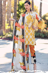 Charizma Embroidered Lawn Replica Collection 3Pc Suit CK-19-06