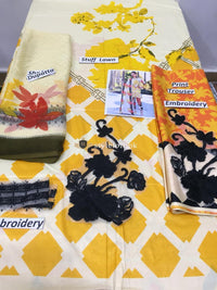 Charizma Embroidered Lawn Replica Collection 3Pc Suit CK-19-06