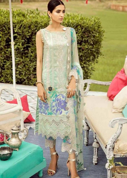 STYLE LOFT.PK Charizma Embroidered Linen Unstitched 3 Piece Suit CRZ19EF 37 SOOTHNG FACTOR