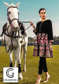 Charizma Festive Velvet 2Piece Dress, Jamawar Trouser Mustard