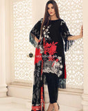 Charizma Khaddar 3Piece, Wool Shawl PS-25 Black