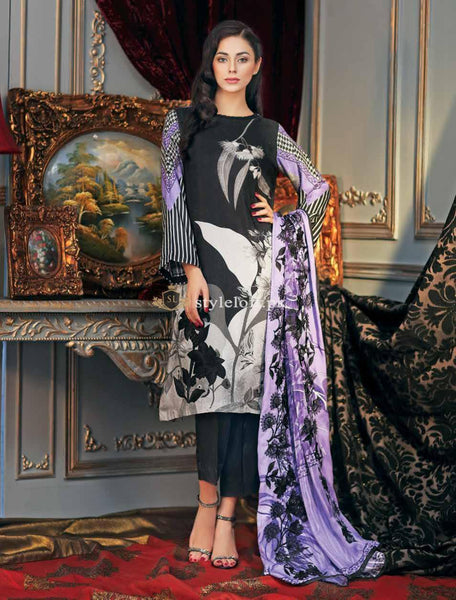 Charizma Lawn Collection 2019 3Pc Embroidered CN-45