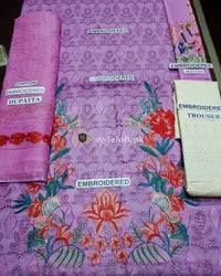 STYLE LOFT.PK Charizma Lawn Collection 2019 Unstitched 3 Piece Suit CR-61