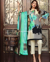 Charizma Linen Collection 3Piece, Wool Shawl SH-17