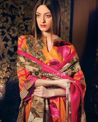 Charizma Linen Collection 3Piece - Wool Shawl SN-28