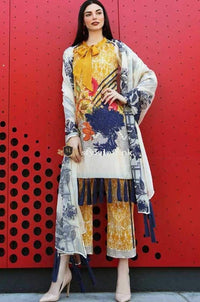 STYLE LOFT.PK Charizma Naranji Summer Lawn Collection 2019 3Piece Suit CN-19-11