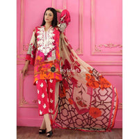 Charizma Naranji Winter 3Pc CN-006 Red