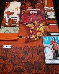 Charizma Naranji Winter 3Piece CN-18