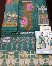 Charizma Naranji Winter Collection 3Piece Dress CR-12