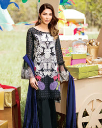 Charizma Schiffli Cutwork Embroidered Lawn 3Piece Suit