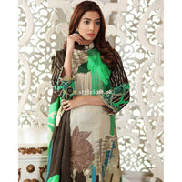 Charizma Sheen Winter Linen, Wool Shawl 3Piece SH-30