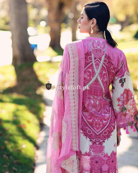 Charizma Spring Summer Lawn Collection 2019 3 Piece Suit CK-19
