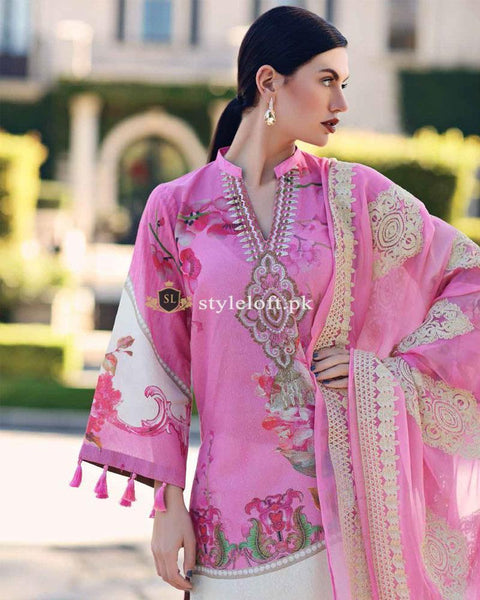 Charizma Spring Summer Lawn Collection 2019 3 Piece Suit CK-19