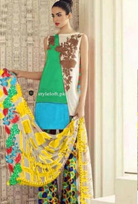 STYLE LOFT.PK Charizma Summer Lawn Collection 2019 3Piece Suit AN-10B