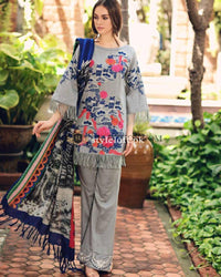 Charizma Winter Collection 3Piece, Pashmina Shawl CR-01