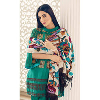 Charizma Winter Poshema Collection 2018 PS-14 Green