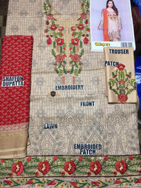 Chinyere Spring Summer Lawn Collection 2019 3 Piece Suit