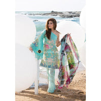 Crimson Aruba Swiss Lawn Collection 2019 Unstitched 3 Piece Suit - 2B