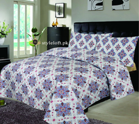 D-641 Premium Cotton King Bedsheet