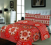 D-642 Premium Cotton King Bedsheet