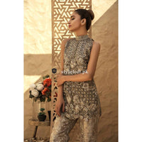 Erum Khan Pret Wear Skin Modern Chic 3Piece Suit