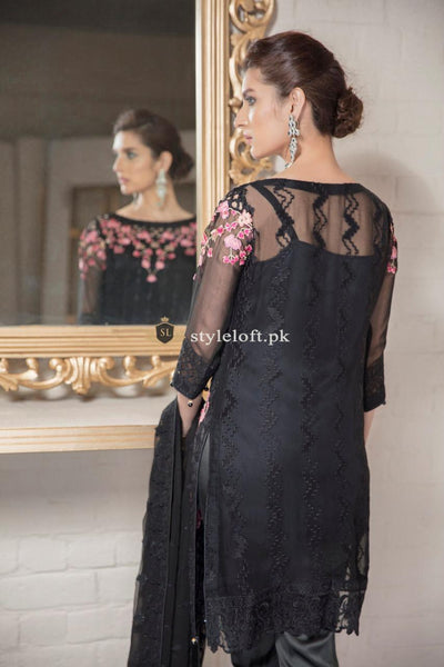 STYLE LOFT.PK Eshaal Embroidered Luxury Chiffon Collection by Emaan Adeel Unstitched 3 Piece Suit EA-10