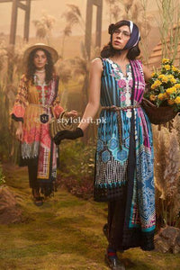 Ethnic by Outfitters Linen 3Piece with Wool Shawl ETH-1904