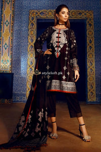 Ethnic Linen 3Piece ELT-1707-Black