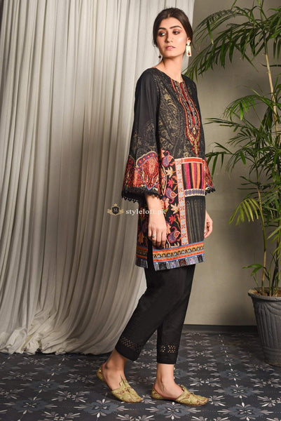 Ethnic Spring Summer Lawn Collection 2019 3 Piece Suit WTB191883