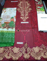 STYLE LOFT.PK Ethnic Unstitched Lawn Collection 2019 3Piece Suit WUB-19715