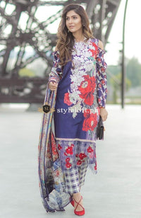 Firdous 3Piece EXC-18-11 Blue