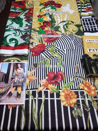 STYLE LOFT.PK Firdous Ombre Linen Collection 2019 Unstitched 3 Piece Suit FR19-01