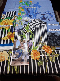 STYLE LOFT.PK Firdous Ombre Linen Collection 2019 Unstitched 3 Piece Suit FR19-02