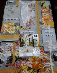 Firdous Premium Linen 3Piece 18-CE-1A