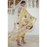 Firdous Tropical vol.1 Linen 3Piece -CEE-04