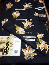 STYLE LOFT.PK Floral Print Embroidered Punjabi Salwar kameez Unstitched
