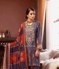 Florent Lawn Collection 2019 3Pc Suit with Lawn Dupatta