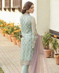 Flossie Embroidered Chiffon Lavish Luxury Edition – 04 Moon Light-1