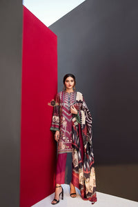 Fuchsia By Baroque Embroidered Lawn 3Pc Suit Liaison-02
